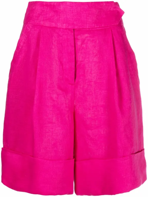 Genny Shorts De Vestir Con Tiro Alto - Farfetch