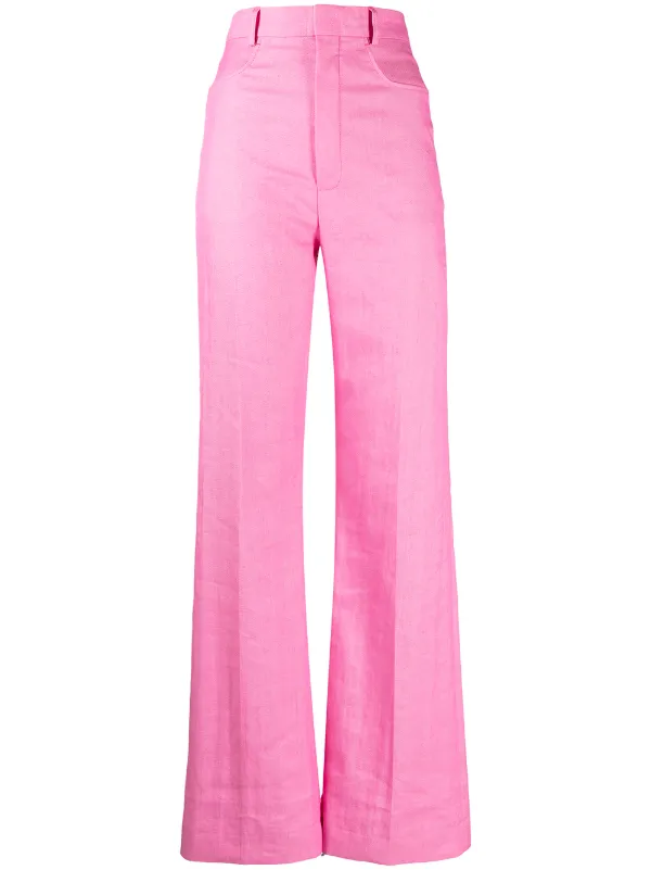 high-waisted wide-leg Trousers - Farfetch
