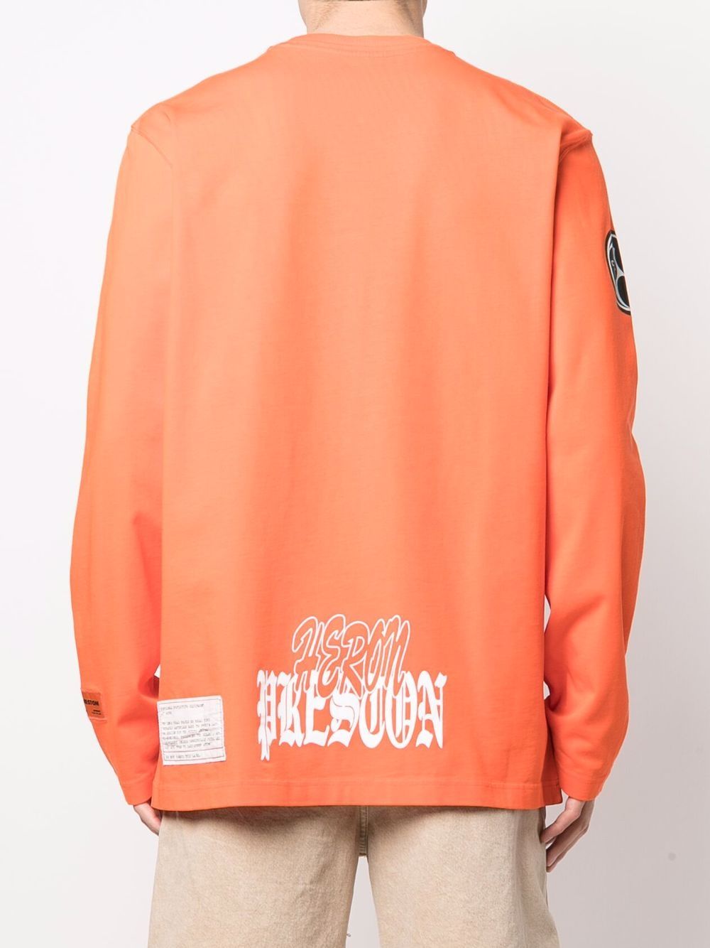 фото Heron preston skull-print sweatshirt