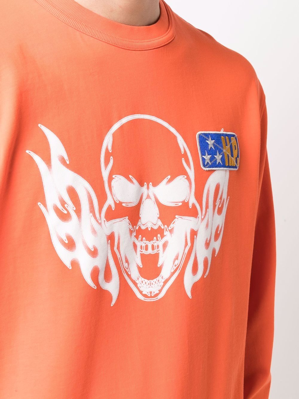 фото Heron preston skull-print sweatshirt