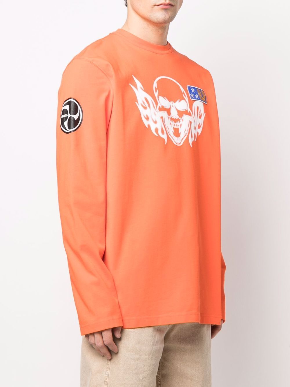 фото Heron preston skull-print sweatshirt