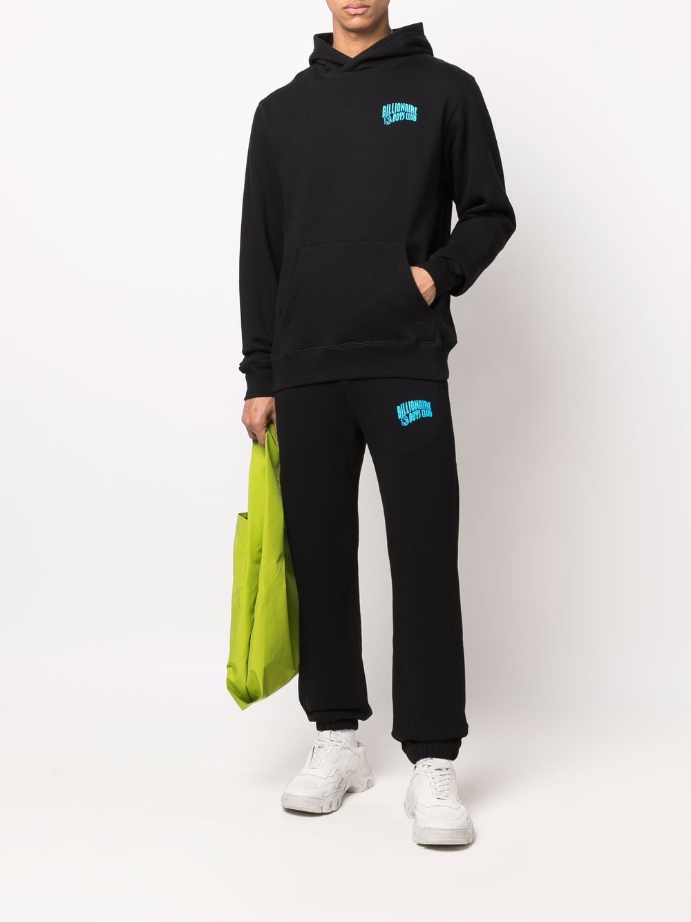 Billionaire Boys Club Hoodie met logoprint - Zwart