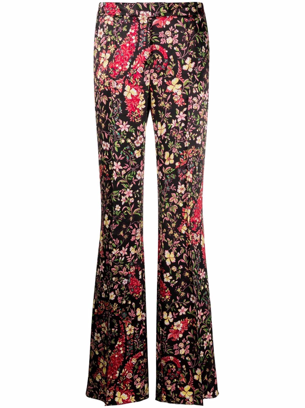 ETRO paisley-print Flared Trousers - Farfetch