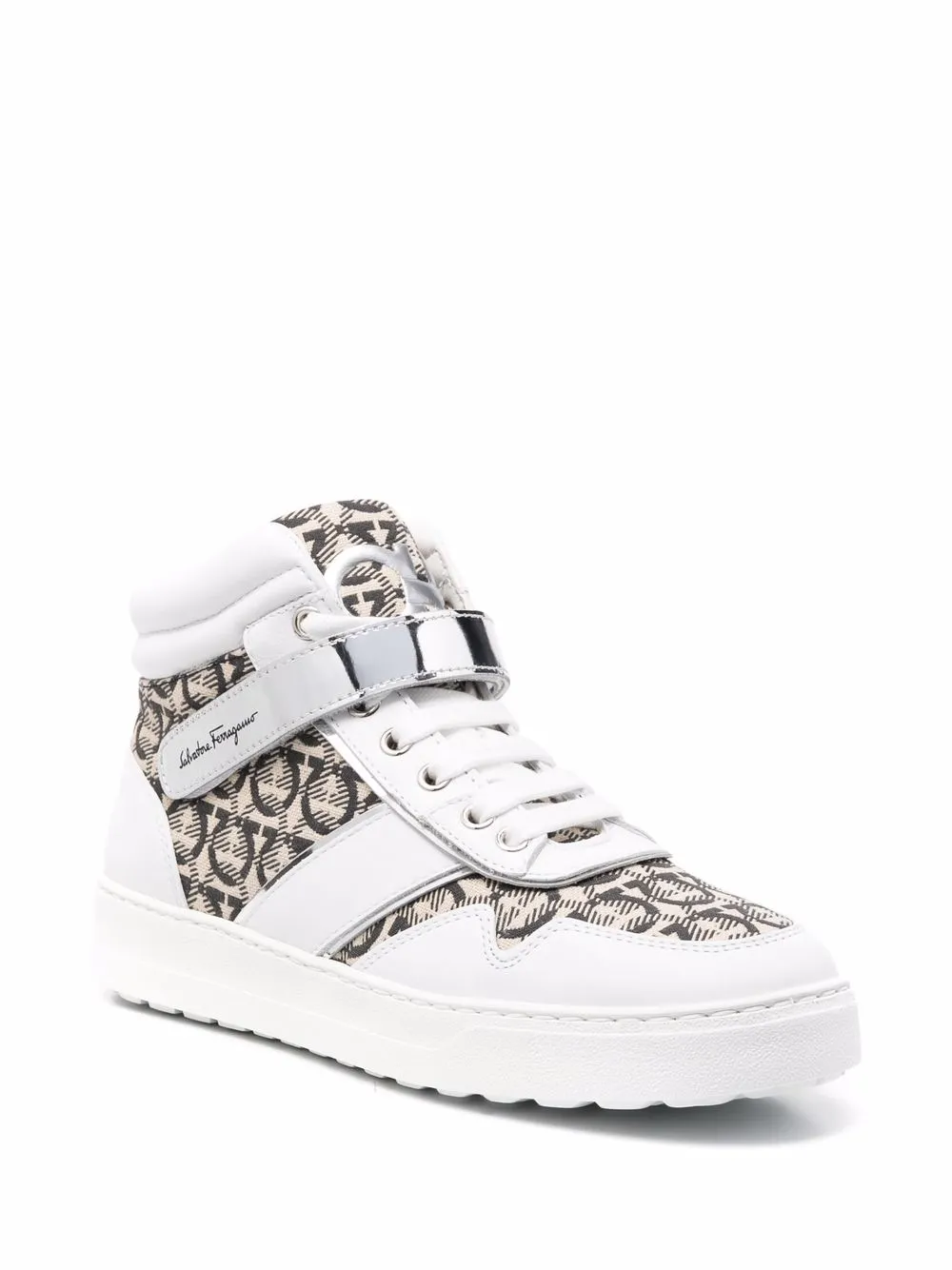 Ferragamo Noè high-top sneakers White