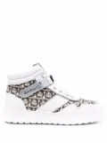 Ferragamo Noè high-top sneakers - White