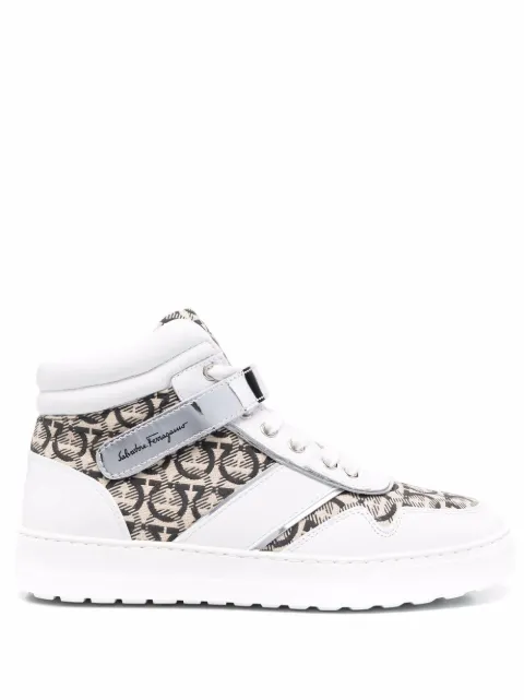 Ferragamo tenis altos Noè 