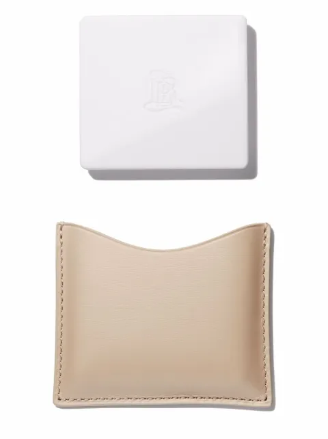 La bouche rouge Fine Leather refillable compact case