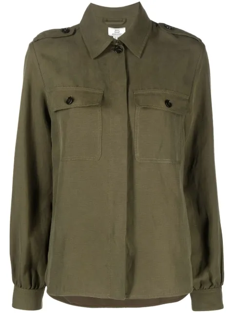 Woolrich fitted button-up shirt