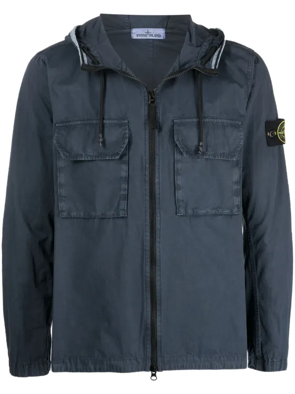 Stone Island Compass-patch Hooded 