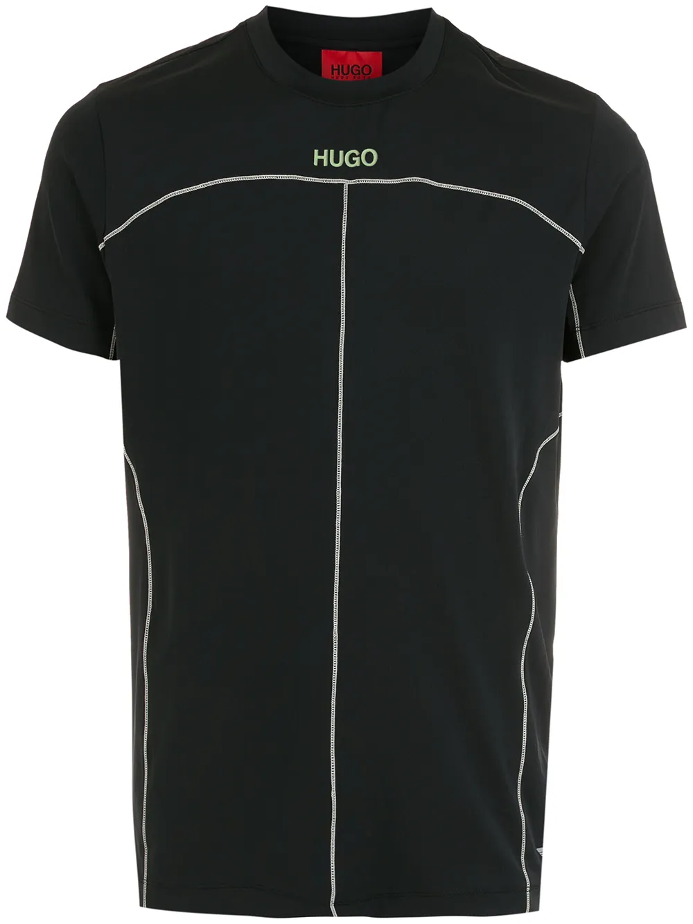 

HUGO logo-print short-sleeved T-shirt - Black