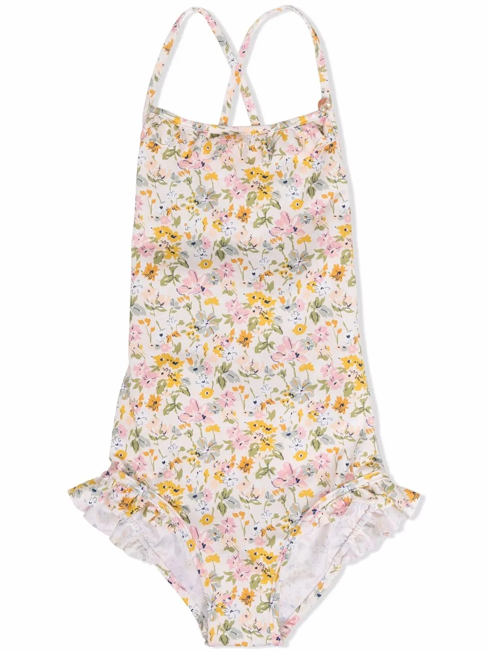 

Bonpoint traje de baño con estampado floral - Neutro