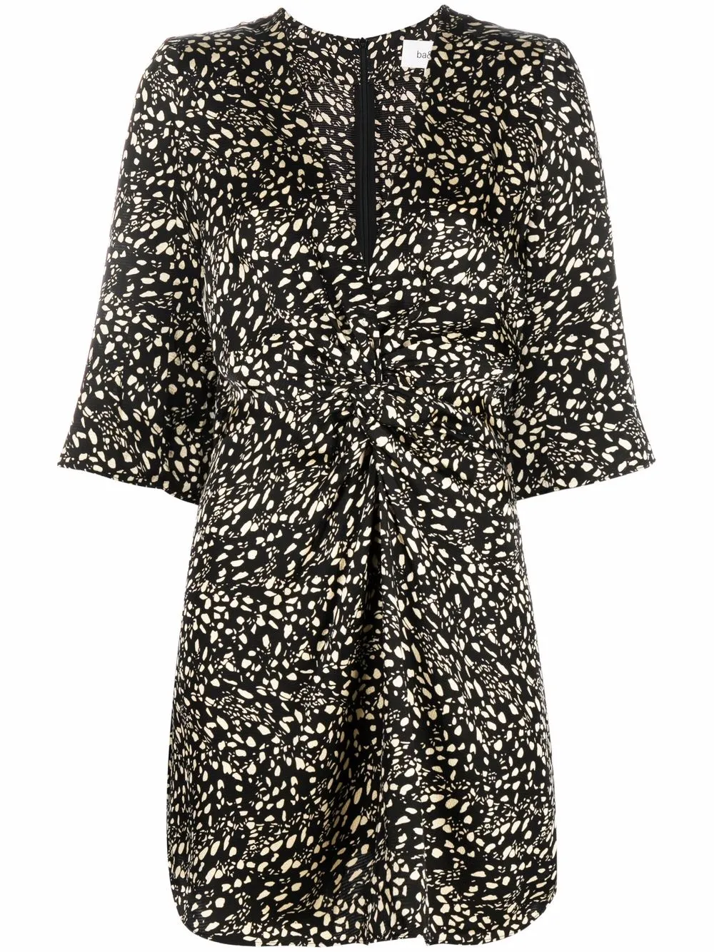 

Ba&Sh Erika printed mini dress - Black