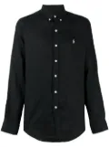 Polo Ralph Lauren logo button-down shirt - Black