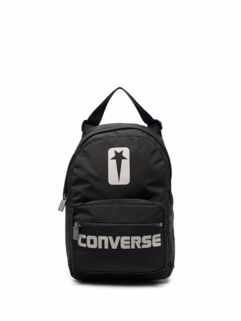 Rick Owens DRKSHDW X Converse logo-print backpack 