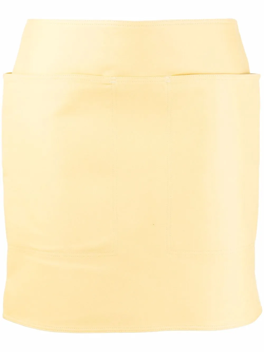Max Mara High waist kokerrok Geel