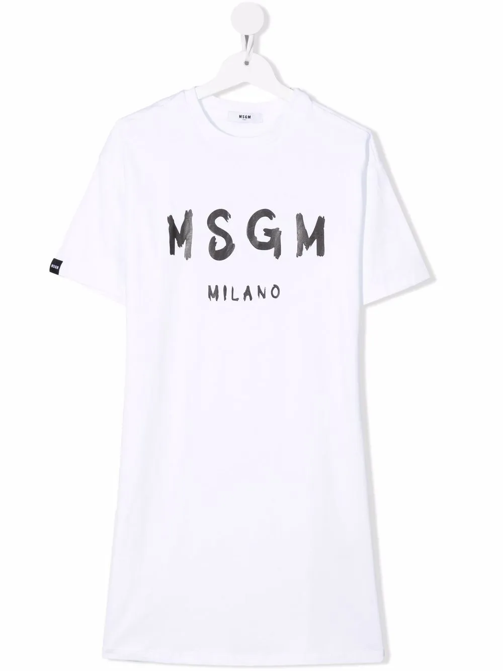 MSGM Kids платье-футболка с логотипом