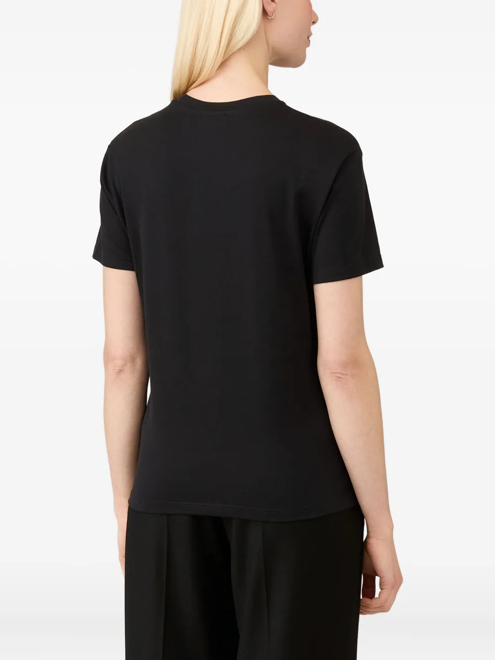 Sunspel Crew-neck T-shirt In Black