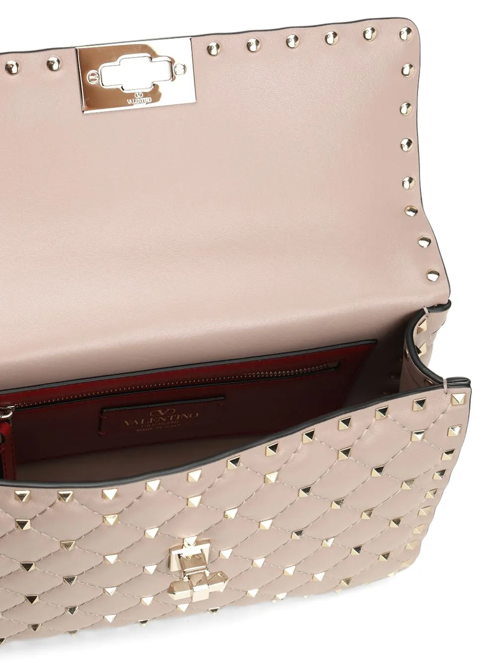Valentino Garavani ロックスタッズ スパイク ショルダーバッグ M