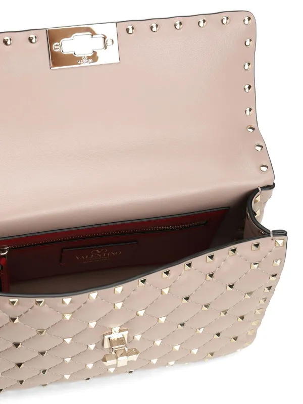 Valentino Garavani ロックスタッズ スパイク ショルダーバッグ M