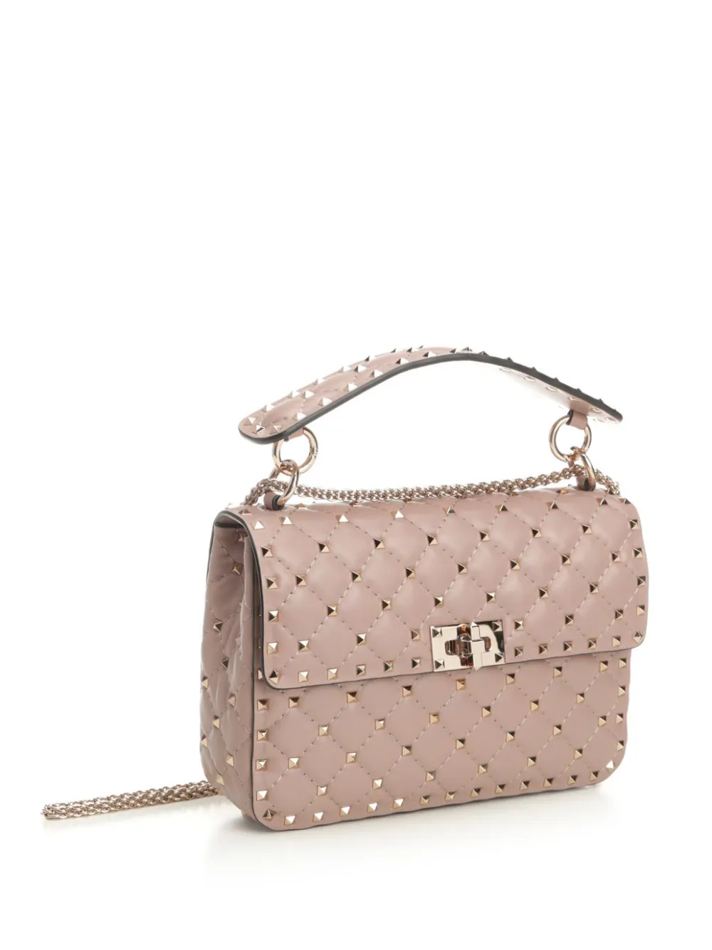 Valentino Garavani ロックスタッズ スパイク ショルダーバッグ M