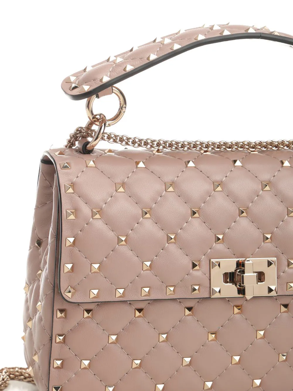 Valentino Garavani ロックスタッズ スパイク ショルダーバッグ M