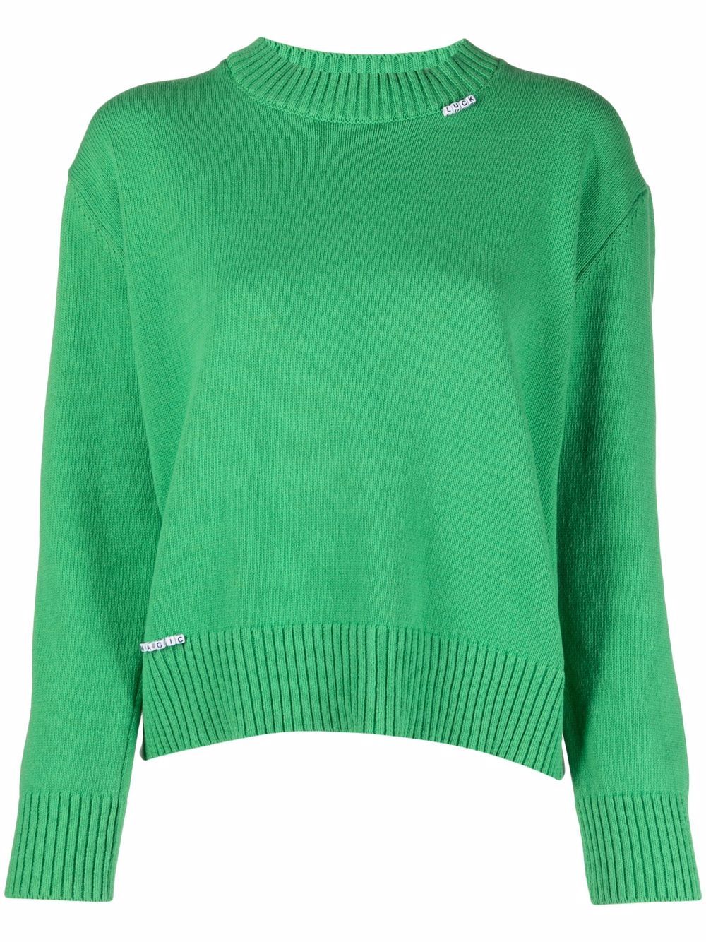 фото Mira mikati bead-embellished crew neck jumper