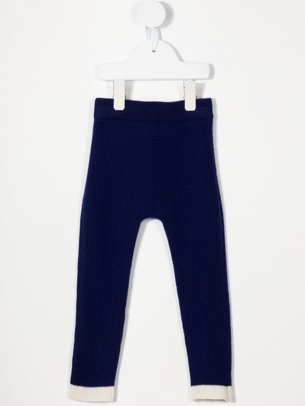 Cashmere in Love Kids Ribgebreide legging - Blauw