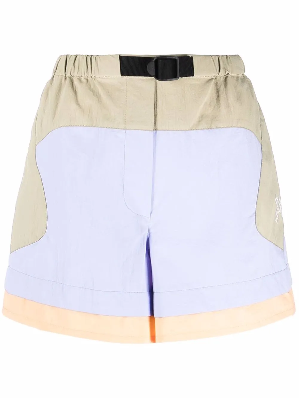 

Kenzo shorts con diseño color block - Neutro