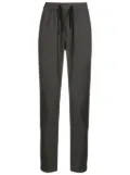 Osklen tapered drawstring-waist trousers - Grey