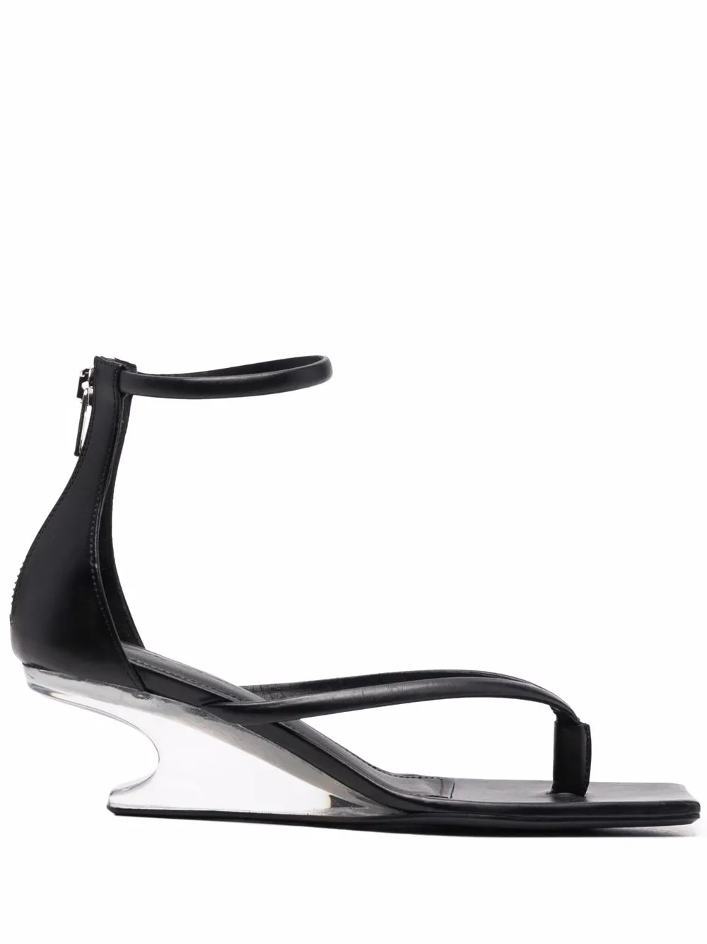 Rick Owens Cantilever 60mm structured sandals | Black | Image 1