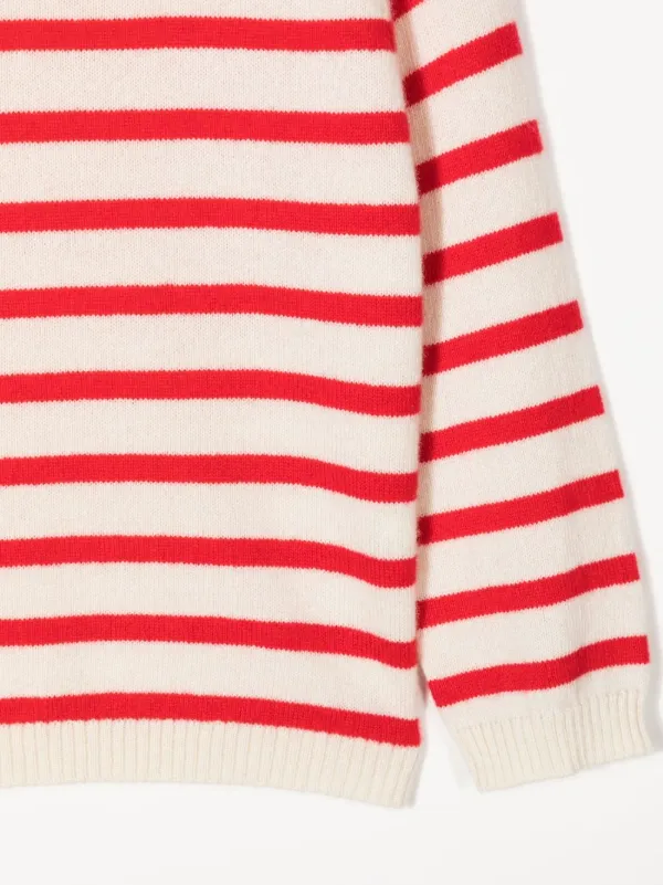 Cashmere In Love Kids Striped Cashmere Jumper Farfetch