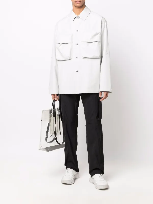 OAMC chest-pocket Shirt Jacket - Farfetch