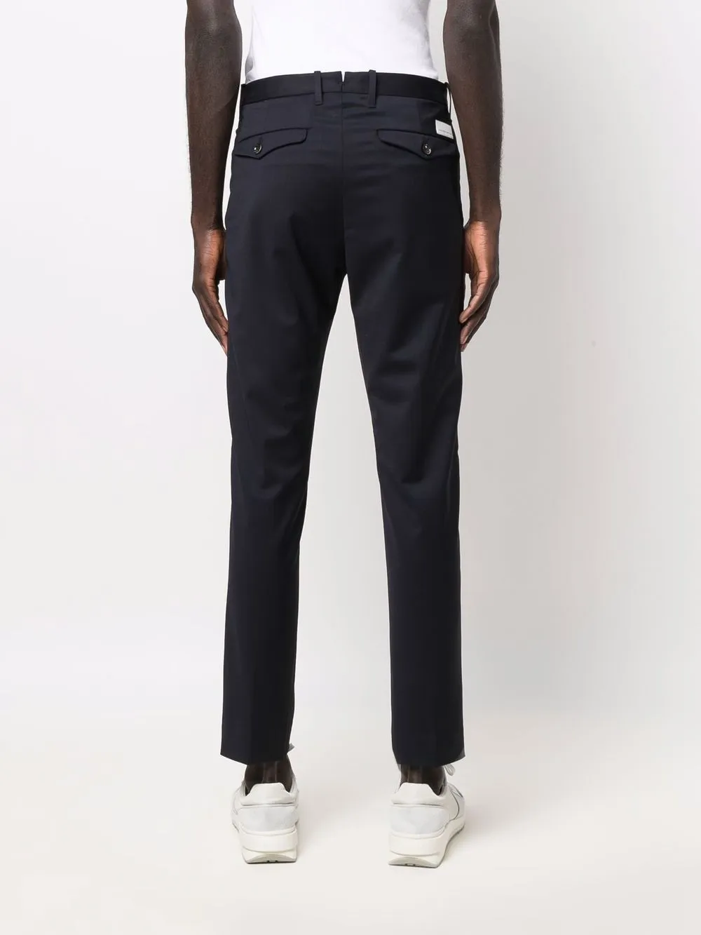 Nine In The Morning Slim-fit chino Blauw