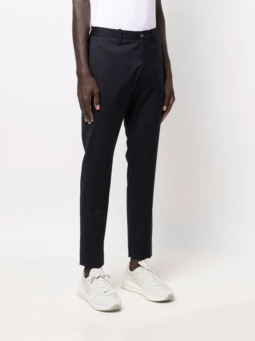 Nine In The Morning Slim-fit chino Blauw