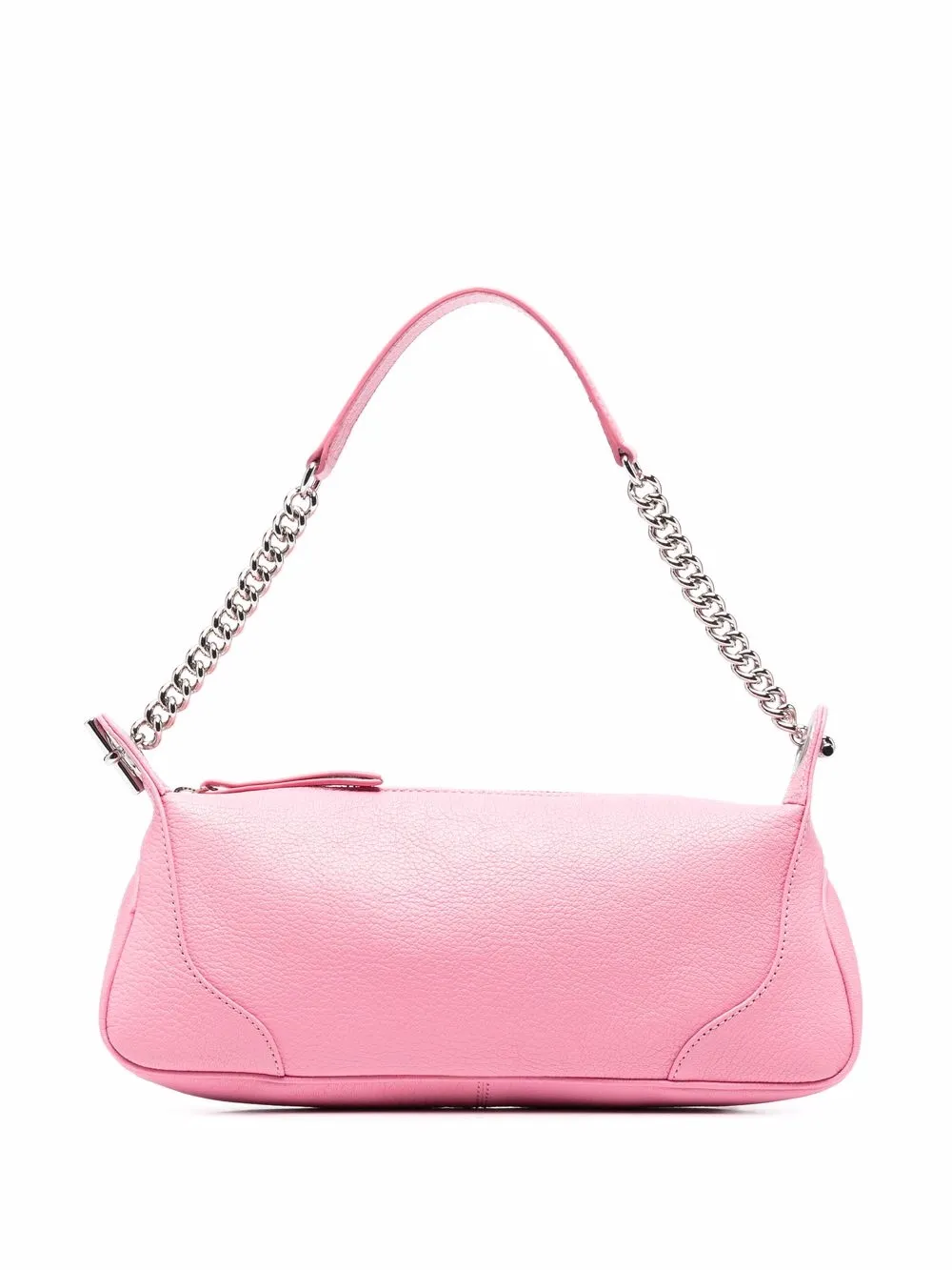 

BY FAR leather panelled tote bag - Pink