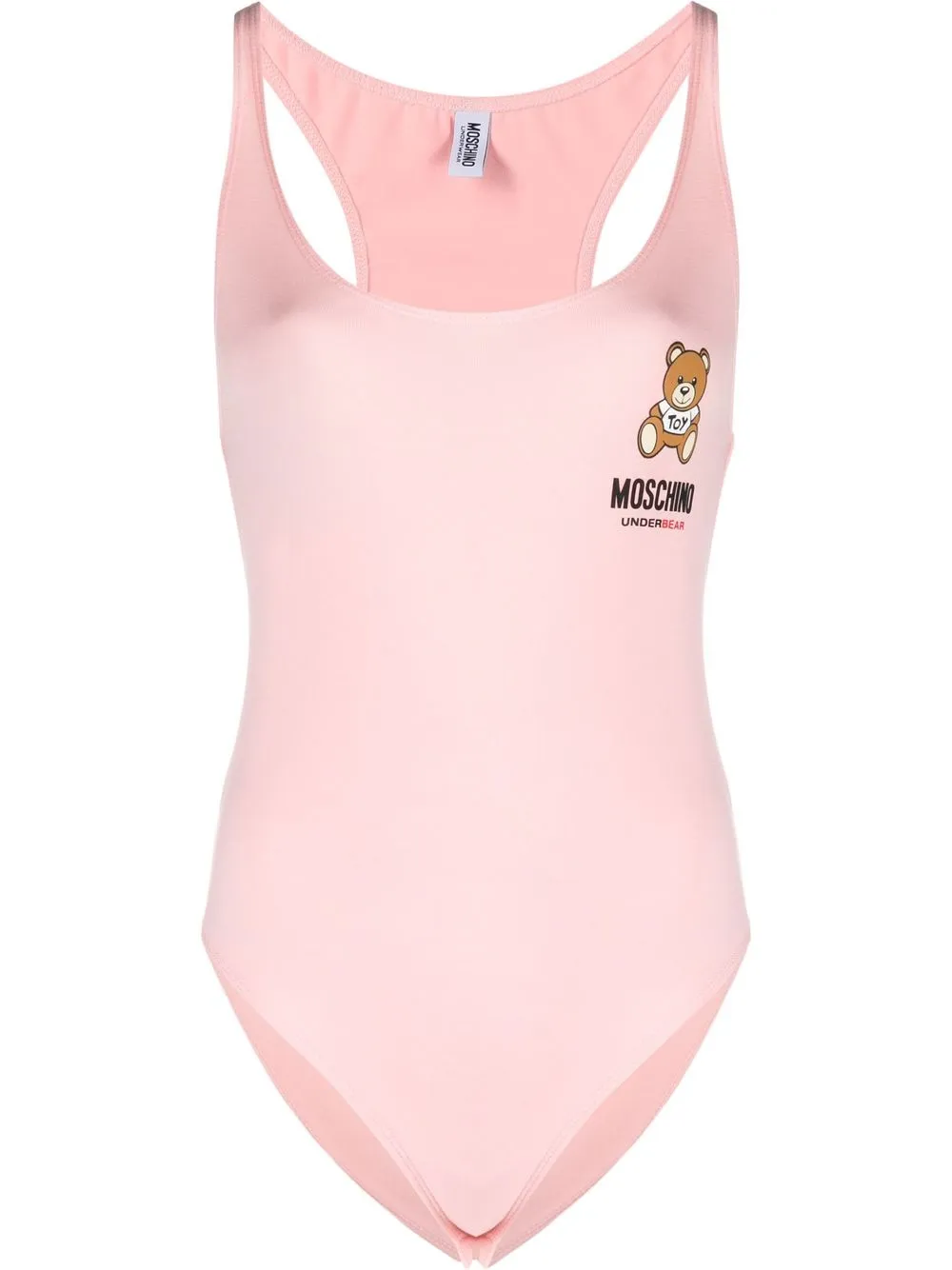 

Moschino Teddy Bear-print bodysuit - Pink