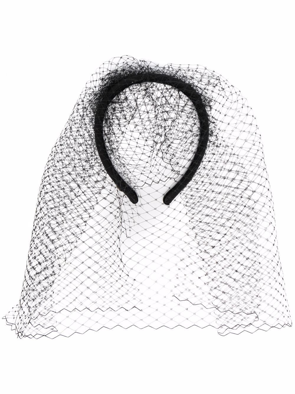 фото Flapper effy fishnet-panel headband