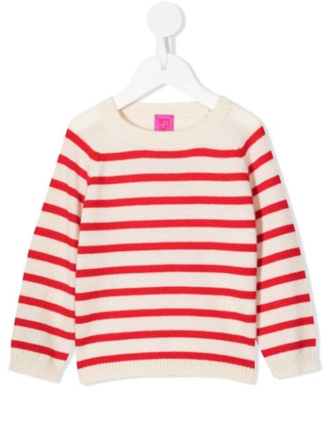 Cashmere in Love Kids Maisy striped cashmere jumper