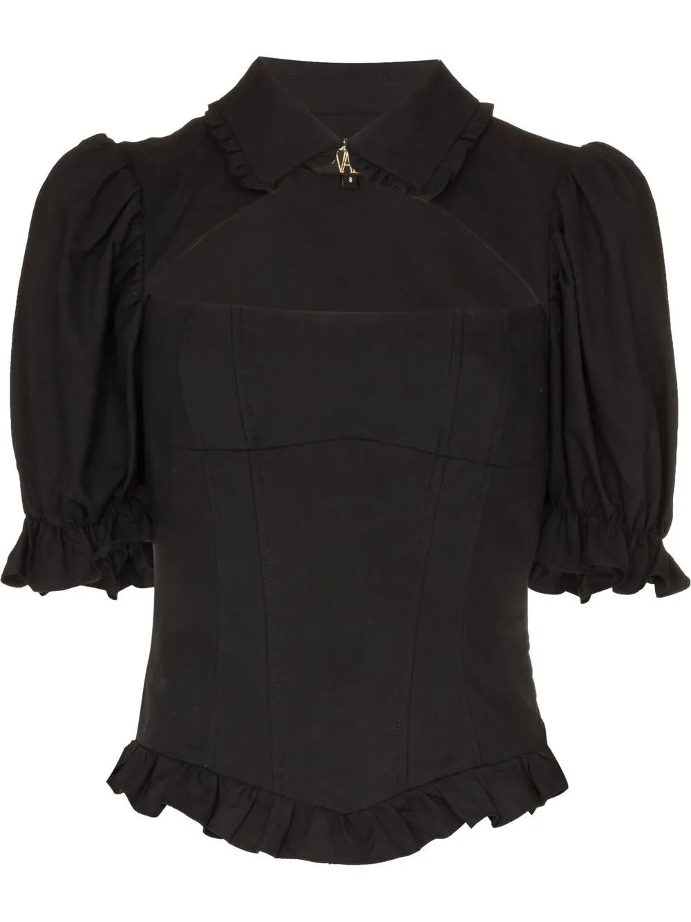 

De La Vali blusa Carlos - Negro