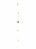 Pragnell 18kt yellow gold Butterfly ruby chain bracelet