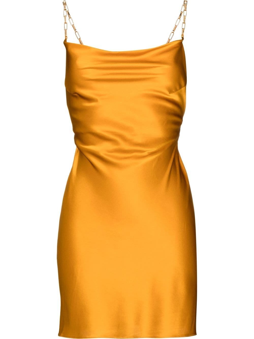 Image 1 of De La Vali Callente chain-straps mini dress