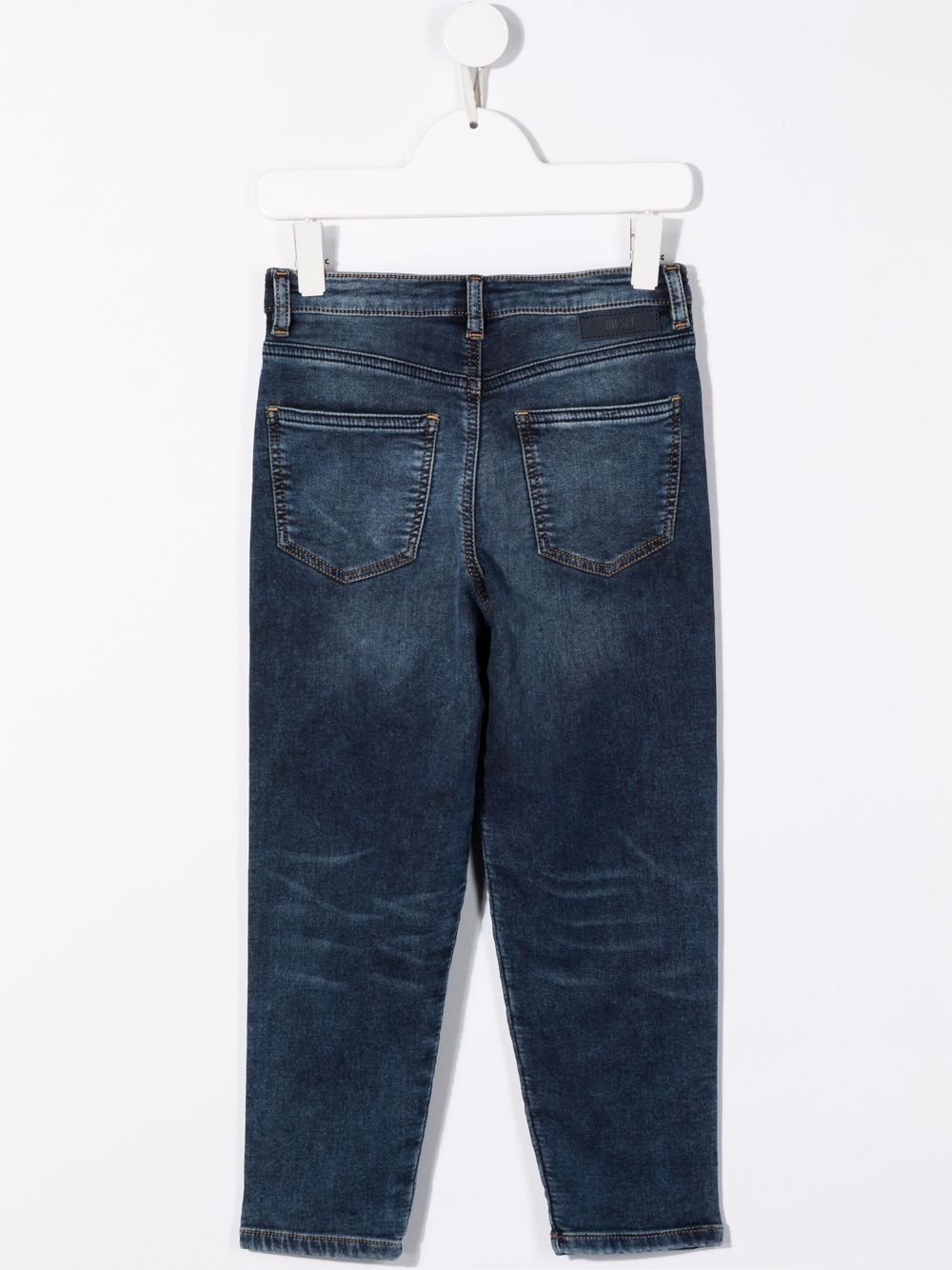 Diesel Kids Slim-fit jeans - Blauw