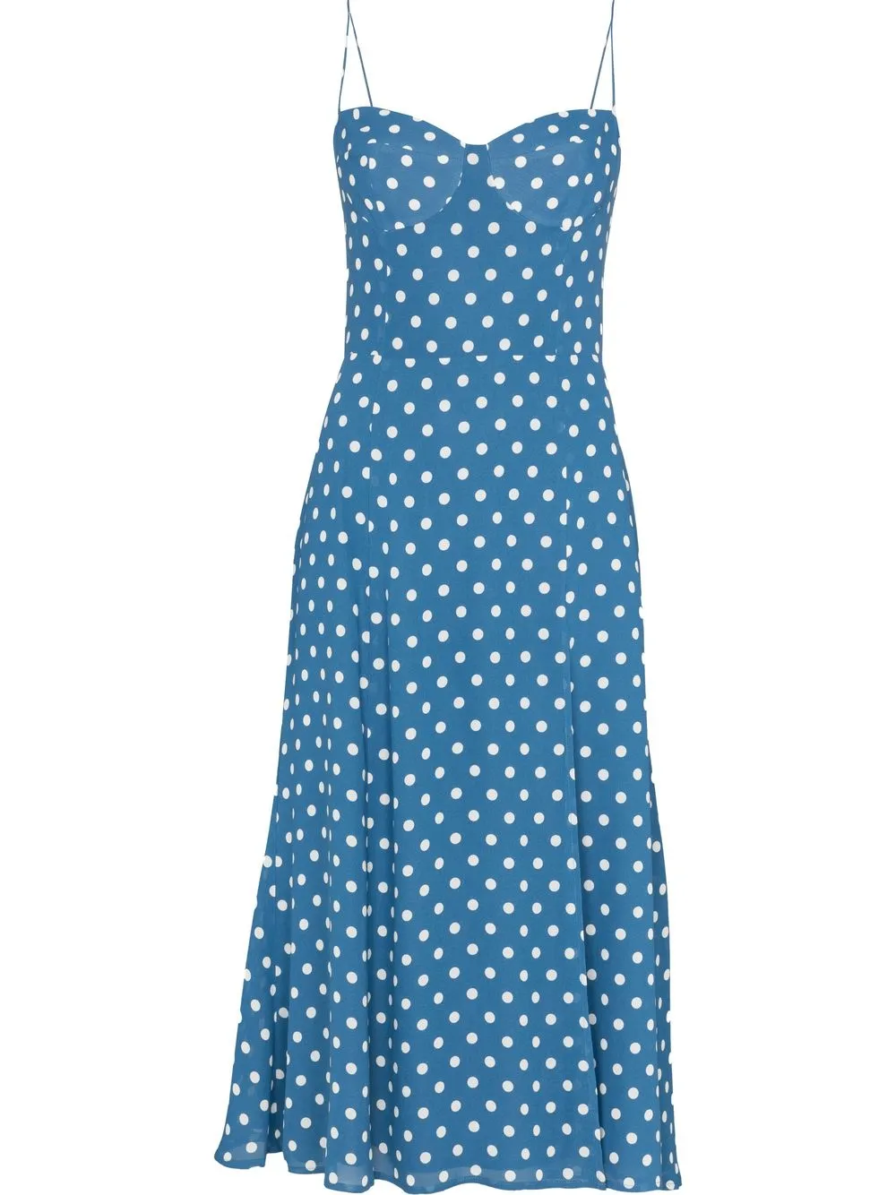 

Reformation vestido midi Juliette - Azul