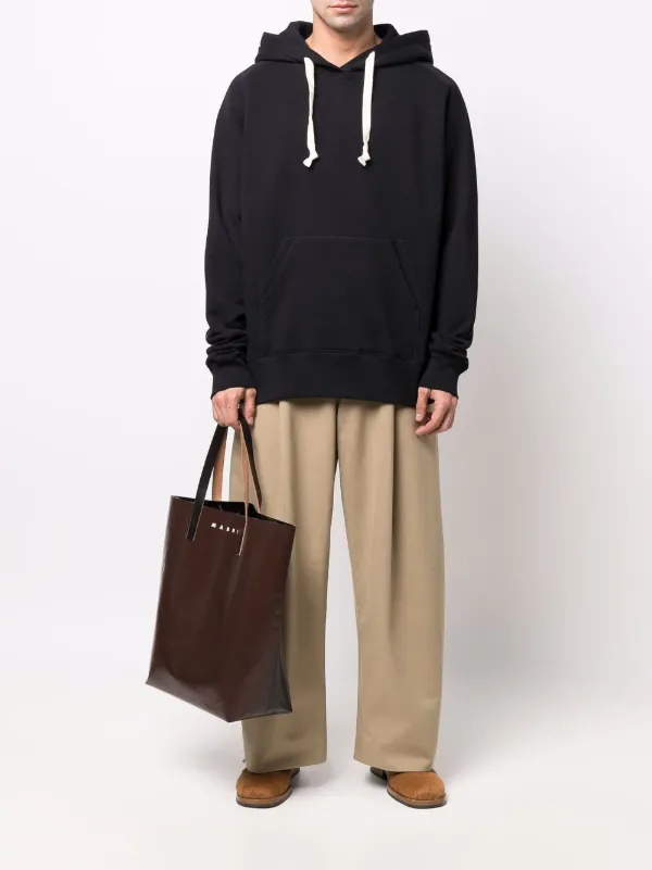 Studio Nicholson wide-leg high-waisted Trousers | Neutrals