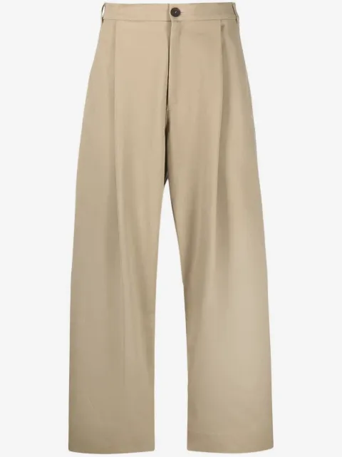 Studio Nicholson wide-leg high-waisted trousers