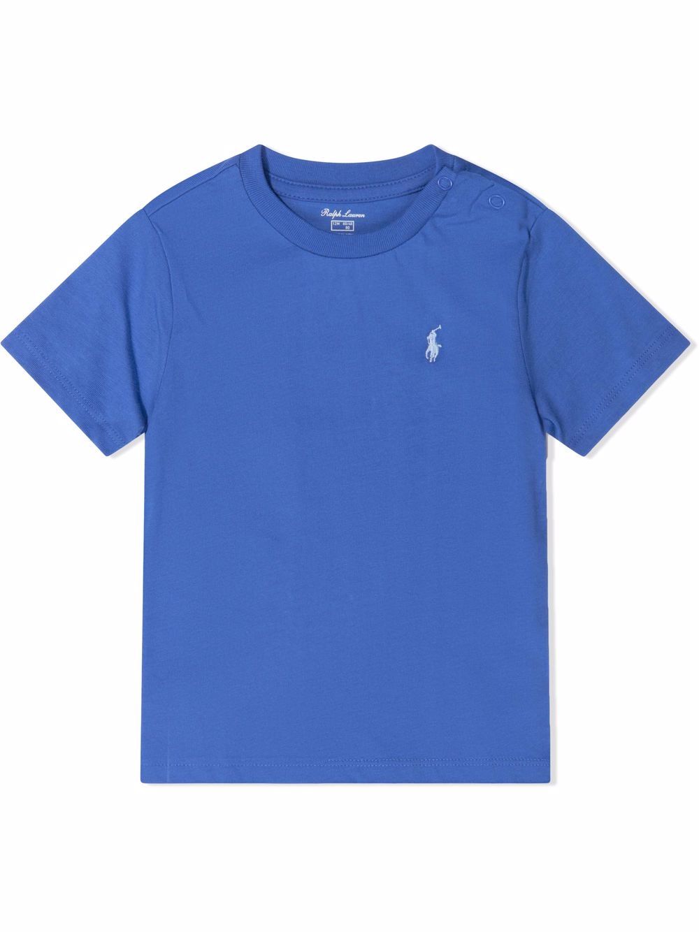 POLO RALPH LAUREN KIDS Polo Pony cotton T-shirt - Blue