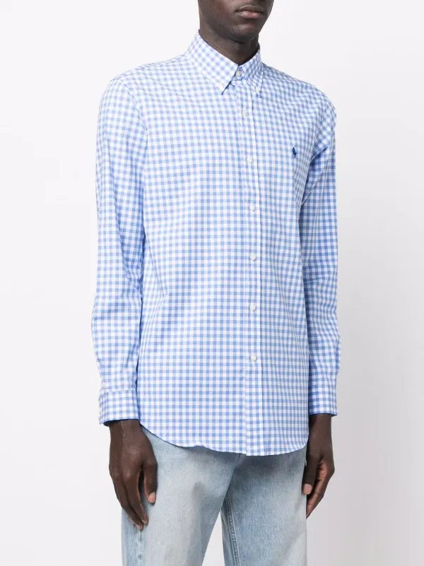 embroidered-logo Shirt - Farfetch