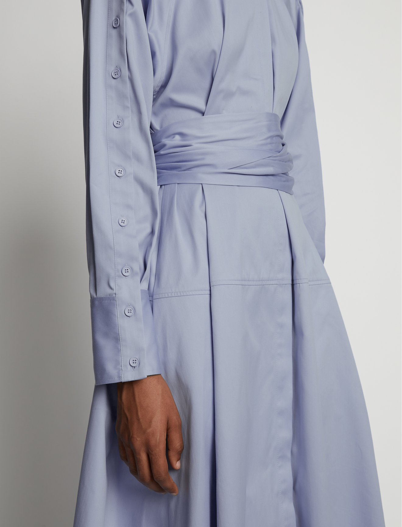 Silk Cotton Gabardine Dress #3