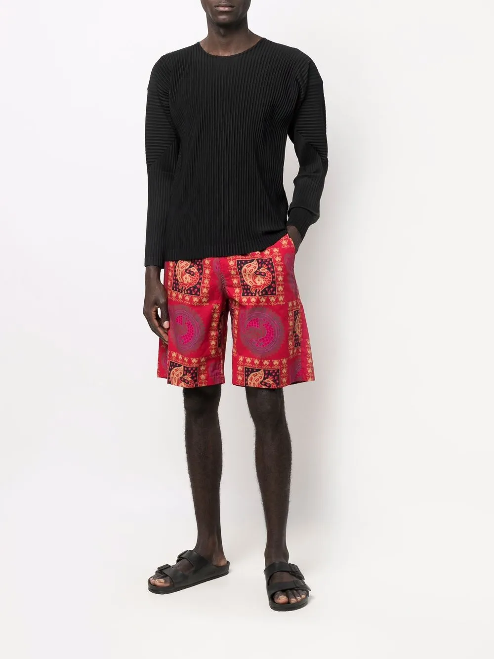 Needles shorts con estampado batik | Shorts para correr | Image 2