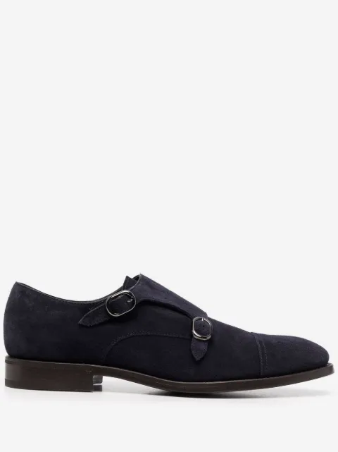 Henderson Baracco zapatos monk con hebillas laterales